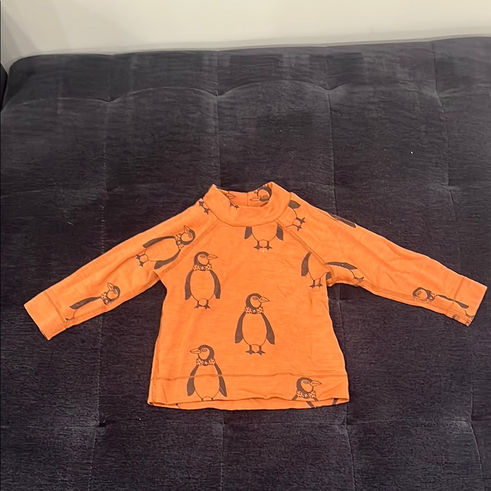 Burnt Orange Penguin Shirt